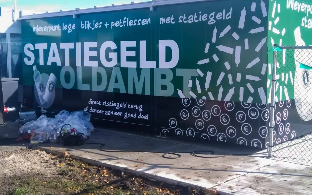 Statiegeld doneren aan de Voedselbank Oldambt